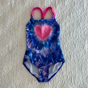 More Than Magic (Target brand) size 6/6x swimsuit. Worn ONCE!! Cute tie-dye!